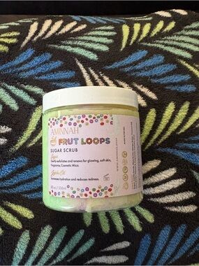 Aminnah AMNH Frut Loops fruit Sugar Scrub Body Scrub
